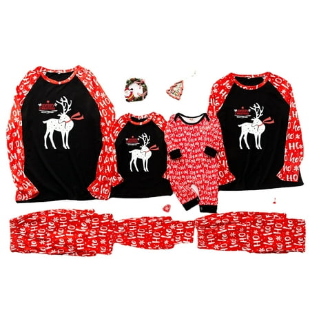 Matching Family Pajamas Sets Long Sleeve Christmas Reindeer Plaid Pjs Striped Kids Holiday Sleepwear Homewear
Matching Family Pajamas Sets Long Sleeve Christmas Reindeer Plaid Pjs Striped Kids Holiday Sleepwear Homewear