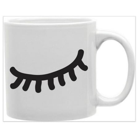imaginarium goods MUG-KSA-LASHES Black Eye Lashes Mug