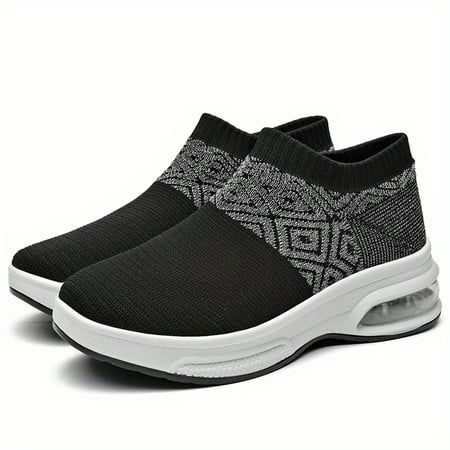 Mesh Slip On Casual Walking Shoes Flying Woven Air Cushion Running Sports Shoes Women‘s Footwear
Mesh Slip On Casual Walking Shoes Flying Woven Air Cushion Running Sports Shoes Women‘s Footwear