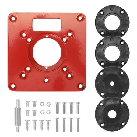 IMSHIE Universal Router Table Insert Plate Aluminum Alloy Trimming Machine Flip Board Woodworking Benches Router Table Plate for Makitas RT0700CAuburnKenBODAWOR special
IMSHIE Universal Router Table Insert Plate Aluminum Alloy Trimming Machine Flip Board Woodworking Benches Router Table Plate for Makitas RT0700CAuburnKenBODAWOR special