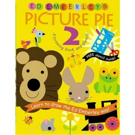 Ed Emberley's Picture Pie 2: A Drawing Book and Stencil