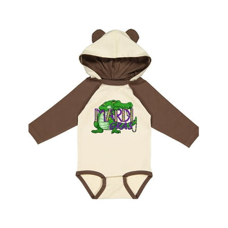 Inktastic Mardi Gras alligator with beads Gift Baby Boy or Baby Girl Long Sleeve Bodysuit
Inktastic Mardi Gras alligator with beads Gift Baby Boy or Baby Girl Long Sleeve Bodysuit