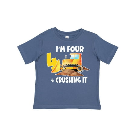 Inktastic I m 4 and Crushing It Construction 4th Birthday Gift Toddler Boy or Toddler Girl T-Shirt
Inktastic I m 4 and Crushing It Construction 4th Birthday Gift Toddler Boy or Toddler Girl T-Shirt