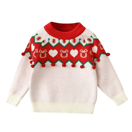 Binhe Family Sweater Toddler Kids Baby Girl Boy Cute Long Sleeve Christmas Bear Knitted Crewneck Sweater Pullover Tops Autumn Winter Warm Outfits
Binhe Family Sweater Toddler Kids Baby Girl Boy Cute Long Sleeve Christmas Bear Knitted Crewneck Sweater Pullover Tops Autumn Winter Warm Outfits