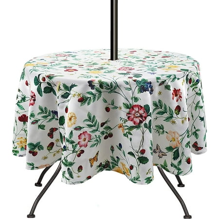 Maystery Outdoor Tablecloth Wrinkle-Free Stain Resistant & Machine Washable Tablecloth with Umbrella Hole and Zipper 60 Round-Zippered
Maystery Outdoor Tablecloth Wrinkle-Free Stain Resistant & Machine Washable Tablecloth with Umbrella Hole and Zipper 60 Round-Zippered