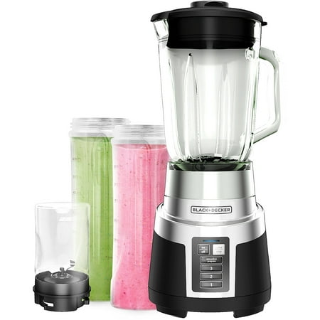 Black & Decker FusionBlade Blender with 2 Personal-Size Jars and Grinding Jar
