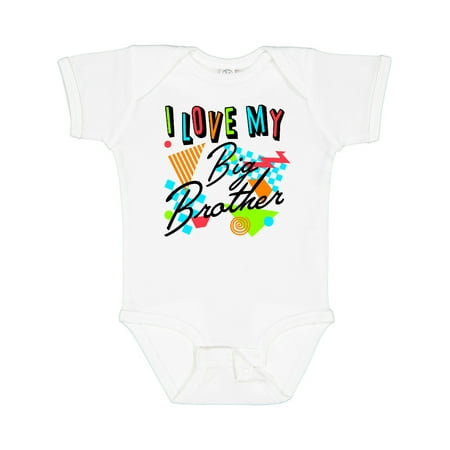 Inktastic I Love My Big Brother- 80s Retro Style Gift Baby Boy or Baby Girl Bodysuit
Inktastic I Love My Big Brother- 80s Retro Style Gift Baby Boy or Baby Girl Bodysuit