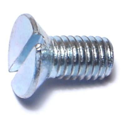 5mm-0.8 x 10mm Zinc Plated Class 4.8 Steel Coarse Thread Slotted Flat Head Machine Screws
5mm-0.8 x 10mm Zinc Plated Class 4.8 Steel Coarse Thread Slotted Flat Head Machine Screws