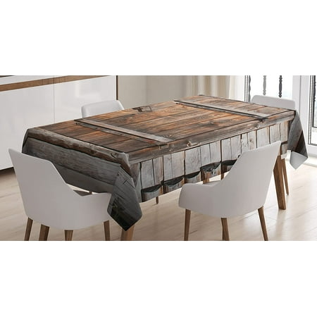 Vintage Tablecloth Decor Rustic Wooden Door of Old Barn in Farmhouse Countryside Village Aged Rural Life Image Rectangular Table Cover for Dining Room Kitchen 60 X 84 Pale Taupe
Vintage Tablecloth Decor Rustic Wooden Door of Old Barn in Farmhouse Countryside Village Aged Rural Life Image Rectangular Table Cover for Dining Room Kitchen 60 X 84 Pale Taupe