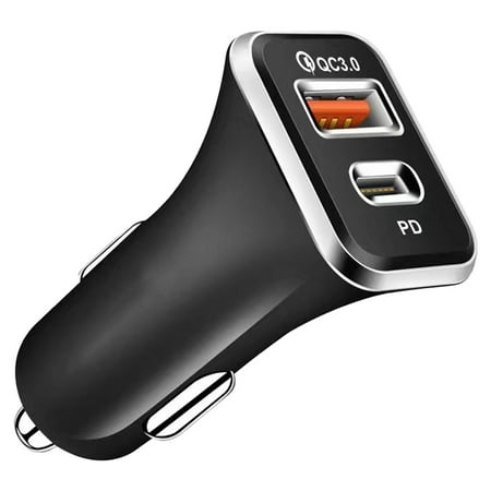 T-HOTLYST 38W QC3.0 Intelligent Car Charger Rapid Car Charging Solution Car Fast Charging Adapter with LED Atmosphere Light
T-HOTLYST 38W QC3.0 Intelligent Car Charger Rapid Car Charging Solution Car Fast Charging Adapter with LED Atmosphere Light