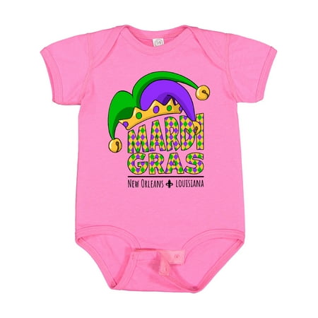 Inktastic Mardi Gras New Orleans Louisiana Jester Hat Gift Baby Boy or Baby Girl Bodysuit
Inktastic Mardi Gras New Orleans Louisiana Jester Hat Gift Baby Boy or Baby Girl Bodysuit
