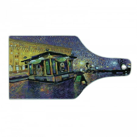 Impressionist Cutting Board Creative Artwork of Kyiv City Night with Small Store Colorful Graphic Decorative Tempered Glass Cutting and Serving Board in 3 Sizes by Ambesonne
Impressionist Cutting Board Creative Artwork of Kyiv City Night with Small Store Colorful Graphic Decorative Tempered Glass Cutting and Serving Board in 3 Sizes by Ambesonne