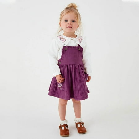 Xijirk Children s Suspenders Dress Children s Skirt Autumn Cotton Skirt Embroidered Children s Skirt-Purple-4-5 Years
Xijirk Children s Suspenders Dress Children s Skirt Autumn Cotton Skirt Embroidered Children s Skirt-Purple-4-5 Years