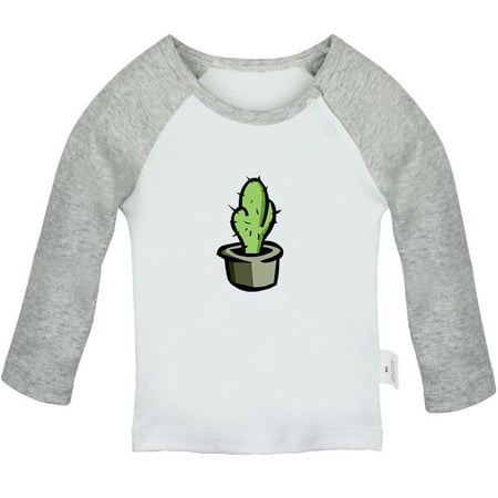 Nature Cactus Pattern T shirt For Baby Newborn Babies T-shirts Infant Tops 0-24M Kids Graphic Tees Clothing (Long Gray Raglan T-shirt 6-12 Months)
Nature Cactus Pattern T shirt For Baby Newborn Babies T-shirts Infant Tops 0-24M Kids Graphic Tees Clothing (Long Gray Raglan T-shirt 6-12 Months)