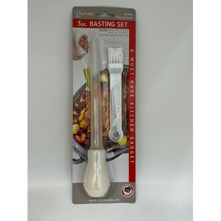 Nicole Fantini 3Pc s Basting Sets: Moisten Roast Turkey & All Meat| Baste & Glaze Sauces| Happy ThanksGiving Enjoy Your Party:2 Sets
Nicole Fantini 3Pc s Basting Sets: Moisten Roast Turkey & All Meat| Baste & Glaze Sauces| Happy ThanksGiving Enjoy Your Party:2 Sets