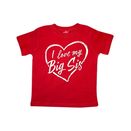 Inktastic I Love My Big Sis in White Chalk Heart Gift Toddler Boy or Toddler Girl T-Shirt
Inktastic I Love My Big Sis in White Chalk Heart Gift Toddler Boy or Toddler Girl T-Shirt
