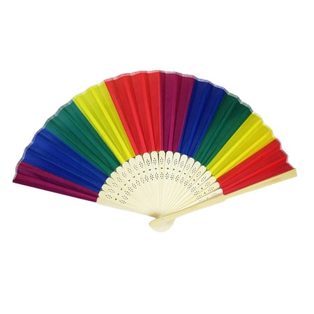 BESTHUA Rainbow Fans | Parade Music Festival Dance Performance Supplies | Colorful Hand Held Fan Summer Accessory for Rainbow Party Decoration
BESTHUA Rainbow Fans | Parade Music Festival Dance Performance Supplies | Colorful Hand Held Fan Summer Accessory for Rainbow Party Decoration