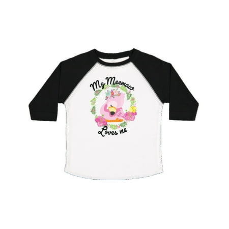 Inktastic Baby Flamingo My Meemaw Loves Me with Flower Wreath Gift Toddler Boy or Toddler Girl T-Shirt
Inktastic Baby Flamingo My Meemaw Loves Me with Flower Wreath Gift Toddler Boy or Toddler Girl T-Shirt