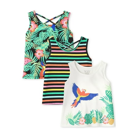 The Children s Place Baby Girl and Toddler Girls 3 Pack Criss Cross Tank Tops Sizes 12Months-5T
The Children s Place Baby Girl and Toddler Girls 3 Pack Criss Cross Tank Tops Sizes 12Months-5T