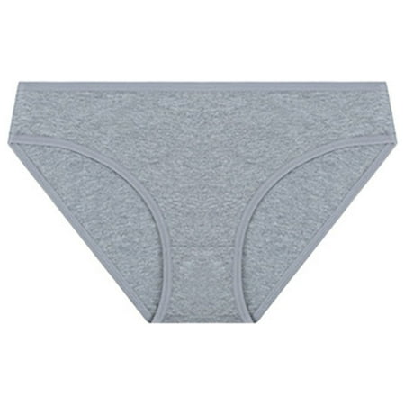 Wotryit Womens Underwear Women s Solid Color Sports Casual Low Waisted Underwear Panties for Women Grey L
Wotryit Womens Underwear Women s Solid Color Sports Casual Low Waisted Underwear Panties for Women Grey L