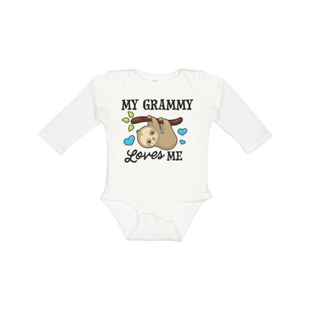 Inktastic My Grammy Loves Me with Sloth and Hearts Gift Baby Boy or Baby Girl Long Sleeve Bodysuit
Inktastic My Grammy Loves Me with Sloth and Hearts Gift Baby Boy or Baby Girl Long Sleeve Bodysuit
