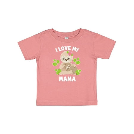 Inktastic Cute Sloth I Love My Mama with Green Leaves Gift Baby Boy or Baby Girl T-Shirt
Inktastic Cute Sloth I Love My Mama with Green Leaves Gift Baby Boy or Baby Girl T-Shirt