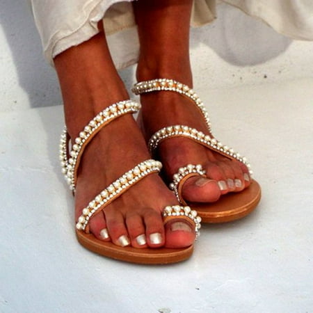 ãyilirongyummã white 43 sandals women light toe comfortable beaded flat breathable shoe roman women beach open sandals women s sandals
ãyilirongyummã white 43 sandals women light toe comfortable beaded flat breathable shoe roman women beach open sandals women s sandals