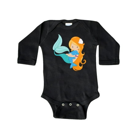 Inktastic Mermaid And Dolphin Mermaid With Orange Hair Gift Baby Girl Long Sleeve Bodysuit
Inktastic Mermaid And Dolphin Mermaid With Orange Hair Gift Baby Girl Long Sleeve Bodysuit