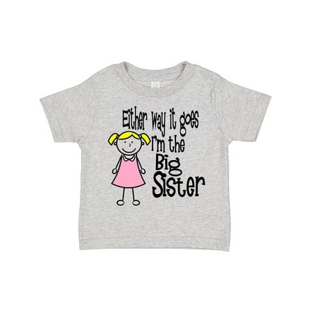 Inktastic Either Way It Goes I m the Big Sister Gift Toddler Toddler Girl T-Shirt
Inktastic Either Way It Goes I m the Big Sister Gift Toddler Toddler Girl T-Shirt