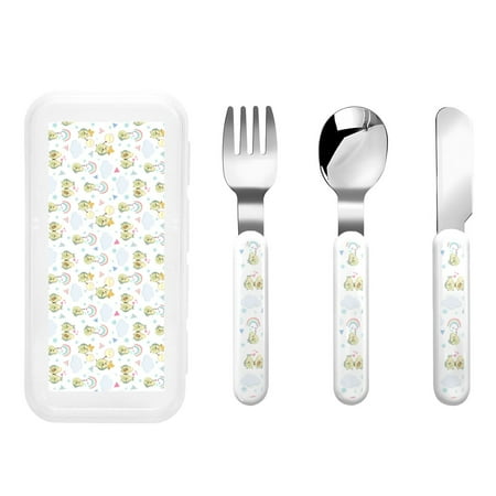 Bingfone Green Blue Avocado Print Toddler Utensils Kids Silverware 3pcs Safety Stainless Steel Toddler Fork Spoon Knife Set Children Flatware Set
Bingfone Green Blue Avocado Print Toddler Utensils Kids Silverware 3pcs Safety Stainless Steel Toddler Fork Spoon Knife Set Children Flatware Set