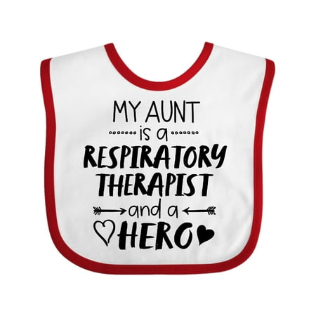Inktastic My Aunt is a Respiratory Therapist and a Hero Gift Baby Boy or Baby Girl Bib
Inktastic My Aunt is a Respiratory Therapist and a Hero Gift Baby Boy or Baby Girl Bib