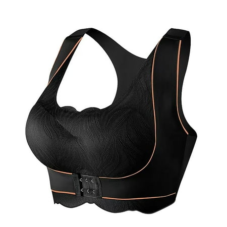 Ladies Summer Solid Color Front Button Seamless Sports Lace Underwear Gathers Top Support Proof Bra
Ladies Summer Solid Color Front Button Seamless Sports Lace Underwear Gathers Top Support Proof Bra