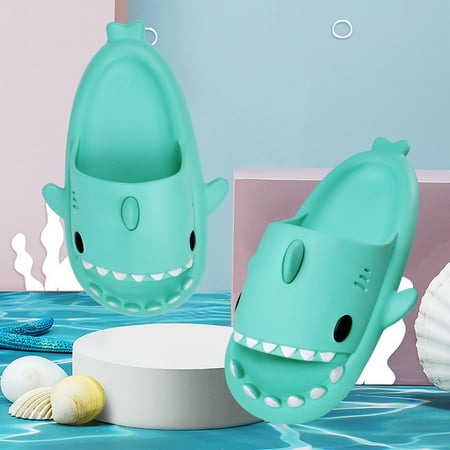 Women Men Cartoon Shark Slippers Non-slip Couple Slides Cute Shower Beach Sandals Summer Open Toe Bathroom Pool Massage Slippers
Women Men Cartoon Shark Slippers Non-slip Couple Slides Cute Shower Beach Sandals Summer Open Toe Bathroom Pool Massage Slippers