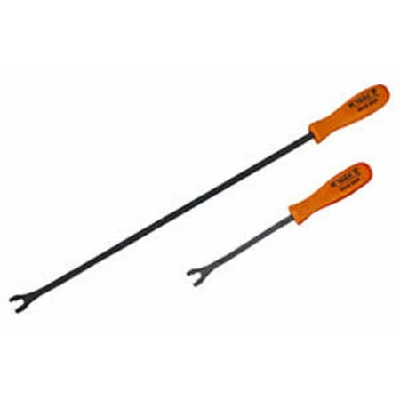 2 Pc Long Reach Upholstery Clip Tool Set