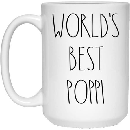 World s Best Poppi Mug Poppi Rae Dunn Style Coffee Cup Personalized Mug (Front & Back) The Best Poppi Ever Coffee Mug Poppi Birthday Mug For Poppi Coffee Mug 15oz
World s Best Poppi Mug Poppi Rae Dunn Style Coffee Cup Personalized Mug (Front & Back) The Best Poppi Ever Coffee Mug Poppi Birthday Mug For Poppi Coffee Mug 15oz