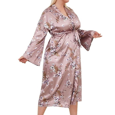 BELLZELY Pajamas for Women Plus Size Clearance Woman Fashion Printed Long Sleeves Plus Size Nightgown Loose Tops Blouse Home Wear
BELLZELY Pajamas for Women Plus Size Clearance Woman Fashion Printed Long Sleeves Plus Size Nightgown Loose Tops Blouse Home Wear