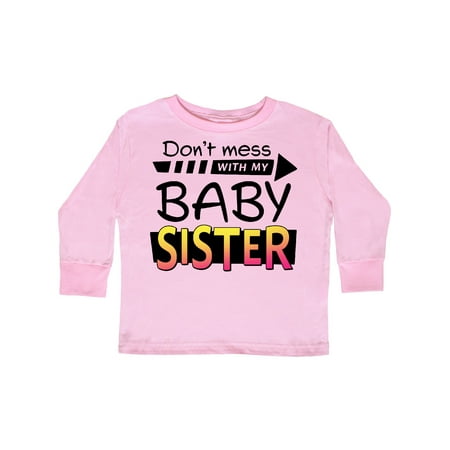 Inktastic Don t Mess with my Baby Sister Gift Toddler Boy or Toddler Girl Long Sleeve T-Shirt
Inktastic Don t Mess with my Baby Sister Gift Toddler Boy or Toddler Girl Long Sleeve T-Shirt