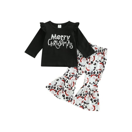 Gwiyeopda Newborn Kids Baby Girls Christmas Outfits Santa Tops Sweatshirt Flared Pants Set
Gwiyeopda Newborn Kids Baby Girls Christmas Outfits Santa Tops Sweatshirt Flared Pants Set