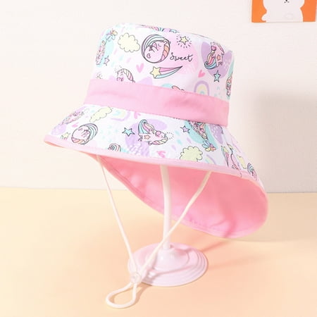 kpoplk Baby Hats 0-6 Months Kids Adjustable Chin Strap Sun Protection Hats Summer Spring Wide Brim Neck Hat Cute Cartoon(D)
kpoplk Baby Hats 0-6 Months Kids Adjustable Chin Strap Sun Protection Hats Summer Spring Wide Brim Neck Hat Cute Cartoon(D)