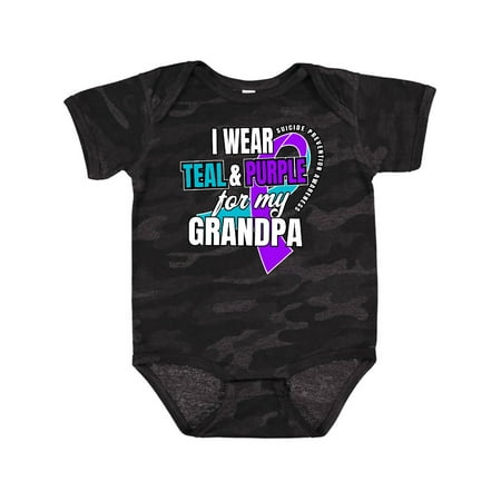 Inktastic Suicide Prevention I Wear Teal and Purple for My Grandpa Gift Baby Boy or Baby Girl Bodysuit
Inktastic Suicide Prevention I Wear Teal and Purple for My Grandpa Gift Baby Boy or Baby Girl Bodysuit