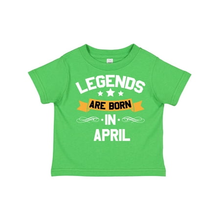 Inktastic Legends Are Born in April Gift Toddler Boy or Toddler Girl T-Shirt
Inktastic Legends Are Born in April Gift Toddler Boy or Toddler Girl T-Shirt