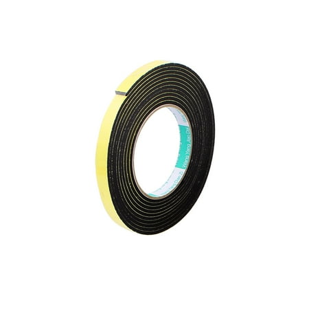 4M Length 1CM Width 3MM Thick Single-Sided Sealing Shockproof Sponge Tape