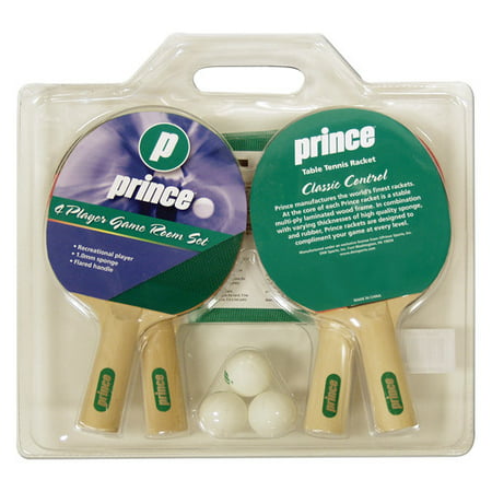 Prince 4-Player Table Tennis Game 9 Piece Set