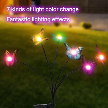 Ruanlalo 6/8 Heads Solar Light Waterproof Adjustable Rubber Outdoor Simulation Butterfly Decor Lawn Landscape Lamp Garden Supplies
Ruanlalo 6/8 Heads Solar Light Waterproof Adjustable Rubber Outdoor Simulation Butterfly Decor Lawn Landscape Lamp Garden Supplies