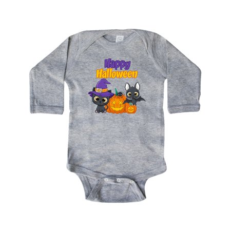 Inktastic Happy Halloween Black Cat Gift Baby Boy or Baby Girl Long Sleeve Bodysuit
Inktastic Happy Halloween Black Cat Gift Baby Boy or Baby Girl Long Sleeve Bodysuit