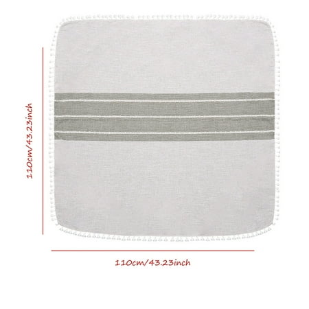 PRINxy Tablecloths Clearance Table Cloth Cotton Linen Wrinkle Free Anti-Fading Tablecloths Embroidery Tassel
PRINxy Tablecloths Clearance Table Cloth Cotton Linen Wrinkle Free Anti-Fading Tablecloths Embroidery Tassel