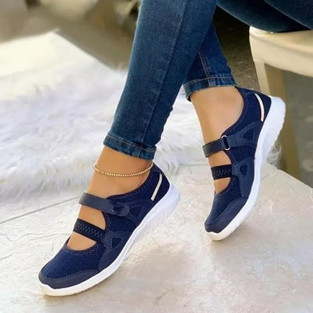 JNGSA Women s Sports Shoes Velcro Mesh Daily Viscose Shoes Work For Running Walking and Traveling Blue 41 Clearance
JNGSA Women s Sports Shoes Velcro Mesh Daily Viscose Shoes Work For Running Walking and Traveling Blue 41 Clearance