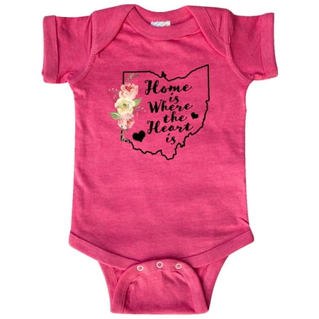 Inktastic Ohio Home is Where the Heart is with Watercolor Floral Gift Baby Boy or Baby Girl Bodysuit
Inktastic Ohio Home is Where the Heart is with Watercolor Floral Gift Baby Boy or Baby Girl Bodysuit