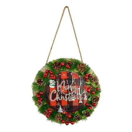 UYUH Christmas Lighted Door Decoration Round Wooden Welcome Door Listing for Home Living Room Holiday Party Supplies & Art Decorations
UYUH Christmas Lighted Door Decoration Round Wooden Welcome Door Listing for Home Living Room Holiday Party Supplies & Art Decorations
