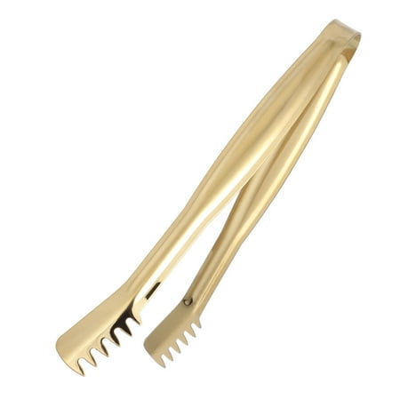 NUOLUX 4 Pcs 15CM Stainless Steel Mini Food Serving Tongs Practical Ice Cube Tongs Bread Clip Home Bar Supplies (YH51-B Golden)
NUOLUX 4 Pcs 15CM Stainless Steel Mini Food Serving Tongs Practical Ice Cube Tongs Bread Clip Home Bar Supplies (YH51-B Golden)
